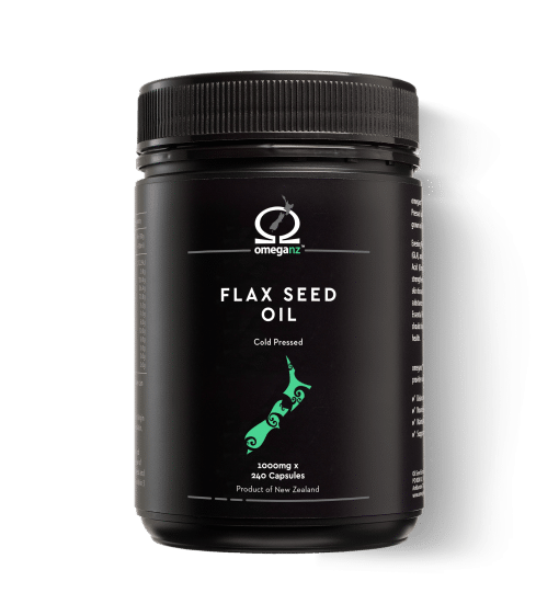 Omega NZ Flaxseed Capsules The Apothecary New Zealand