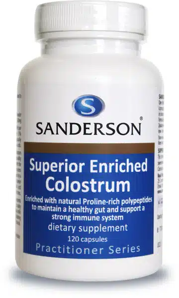 Sandersons Superior Enriched Colostrum 120 capsules